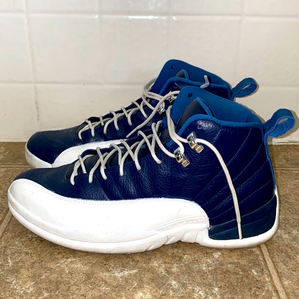 Mens Jordan Retro Xii’s Obsidian Blue size 12